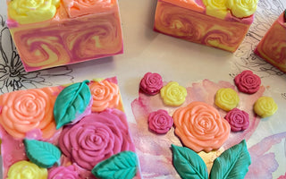 Try This Colorful Roses Soap Recipe