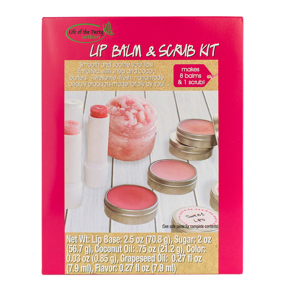 Lip Balm/Scrub Kit